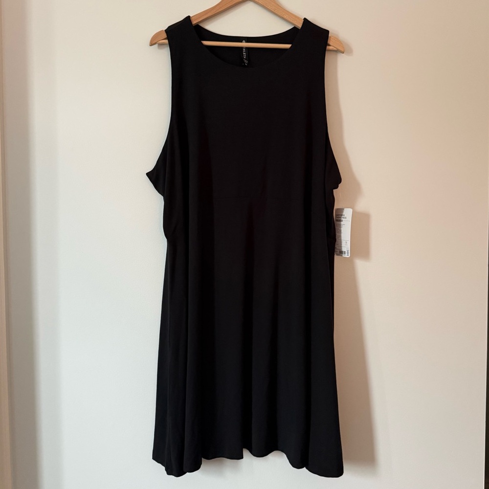 Athleta Santorini Thera Dress in Black